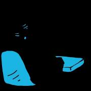 woman working on a desktop computer